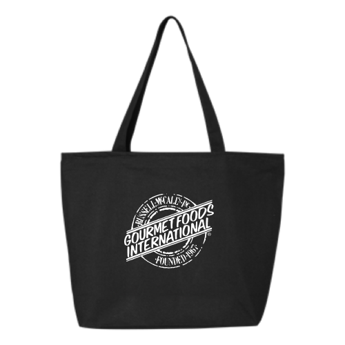 GFI Foods - Canvas Zippered Tote
